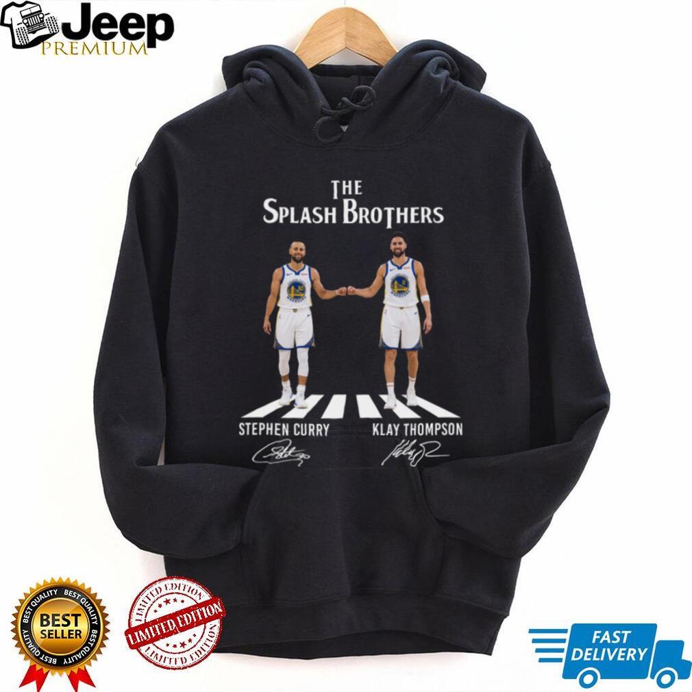 Golden State Warriors The Splash Brothers Stephen Curry Klay Thompson Basketball Fans Shirt