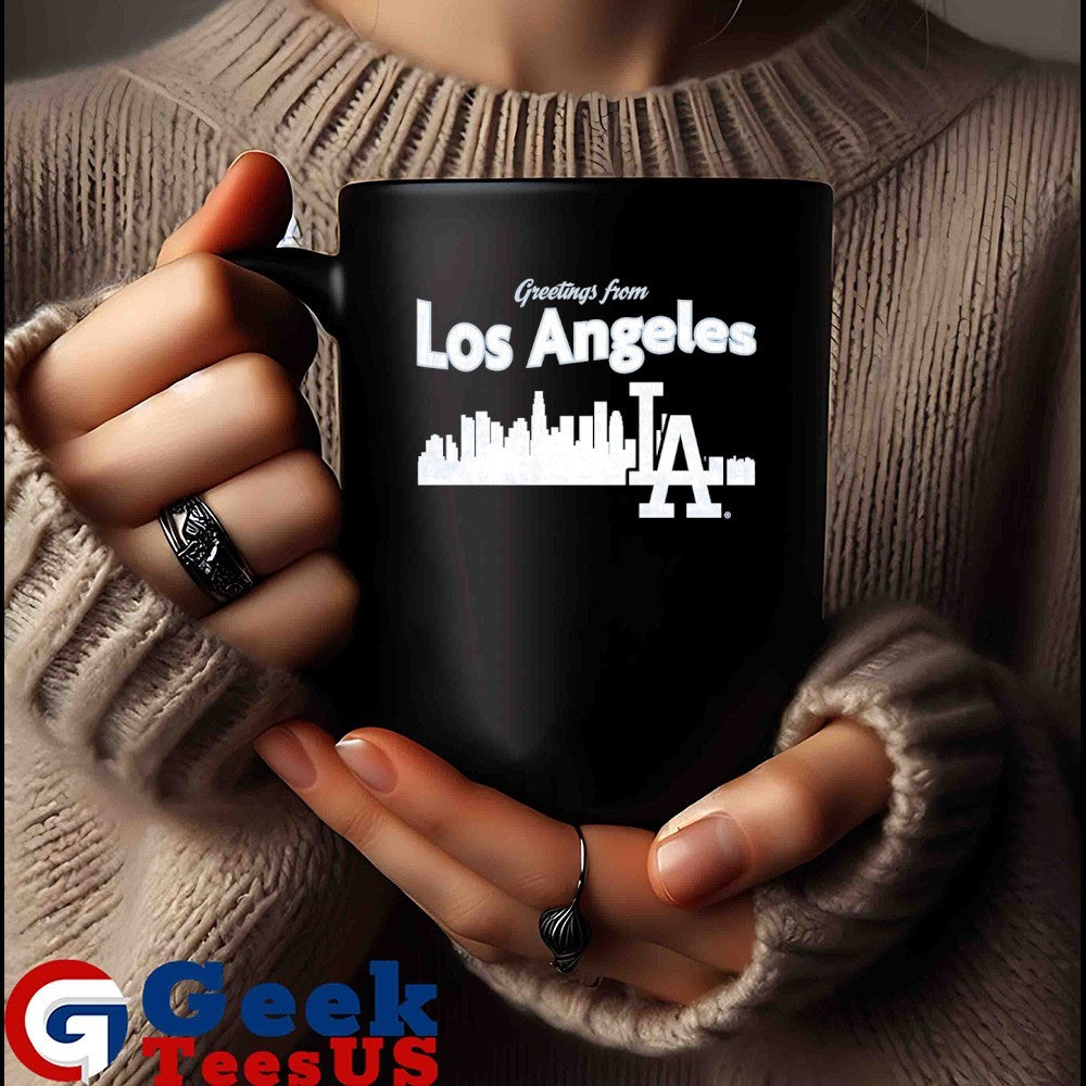 Greetings from Los Angeles Dodgers Skyline City 2025 shirt