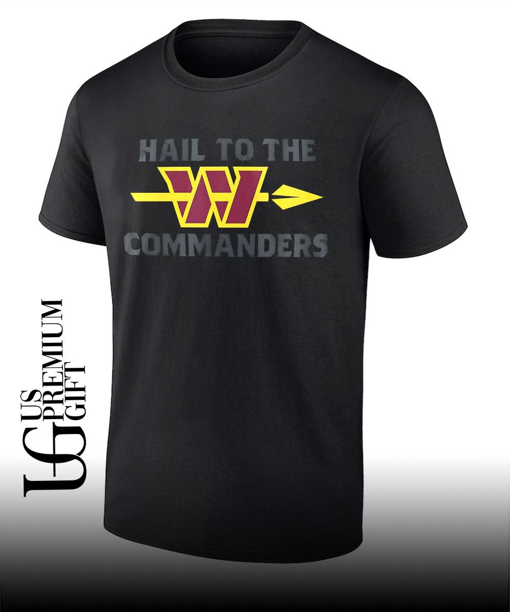 Hail to the Washington Commanders new logo shirt
