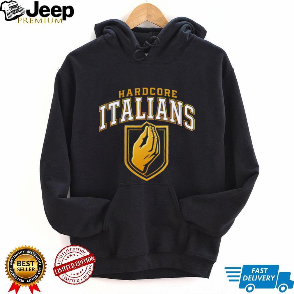 Hardcore Italians Vegas Golden Knights logo shirt