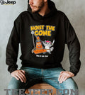 Hoist The Cone This Is Our Jam Pirate Raccoon & Traffic Cone T Shirt