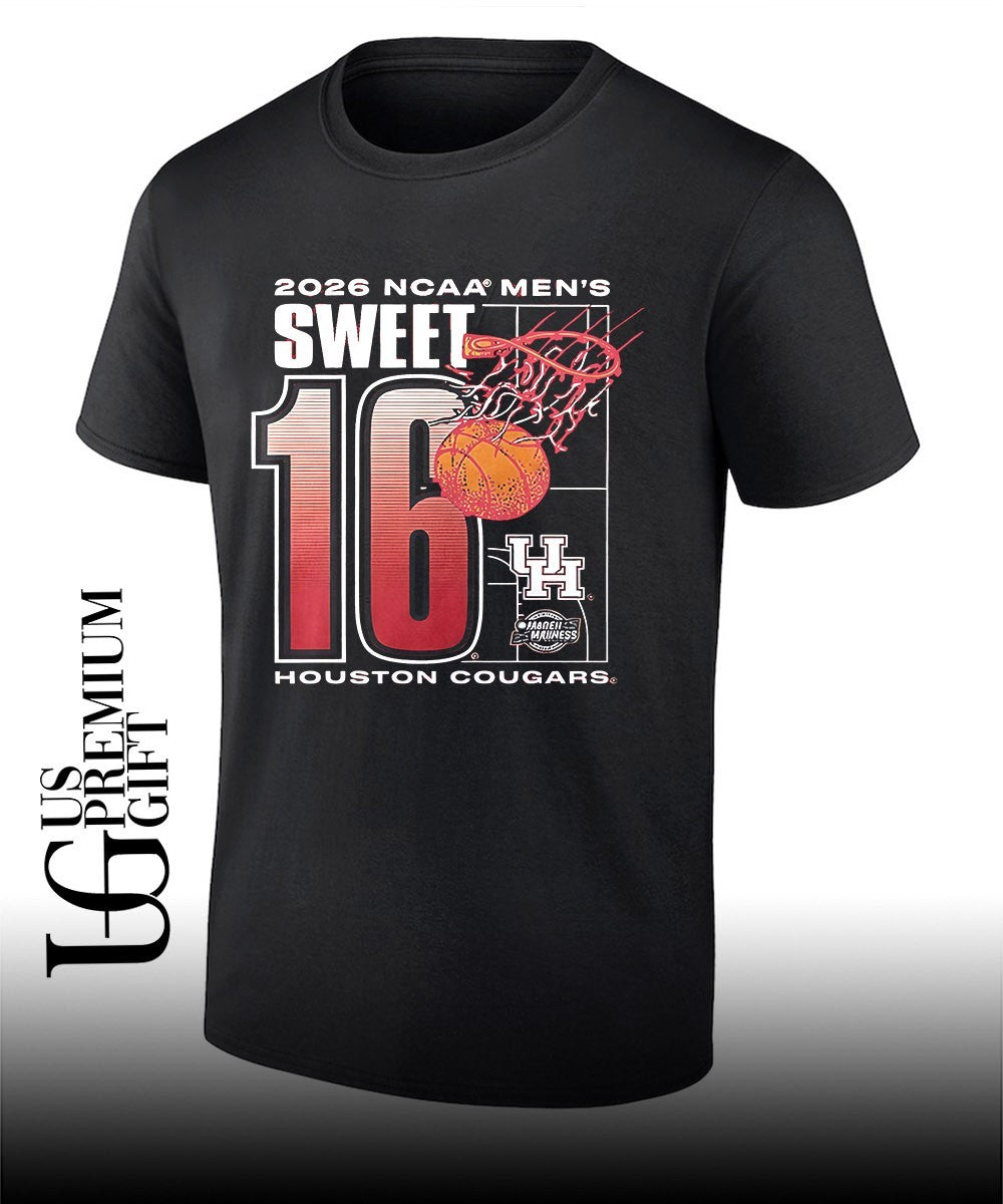 Houston Cougars 2026 NCAA Men’s basketball March Madness Sweet 16 Bound shirt
