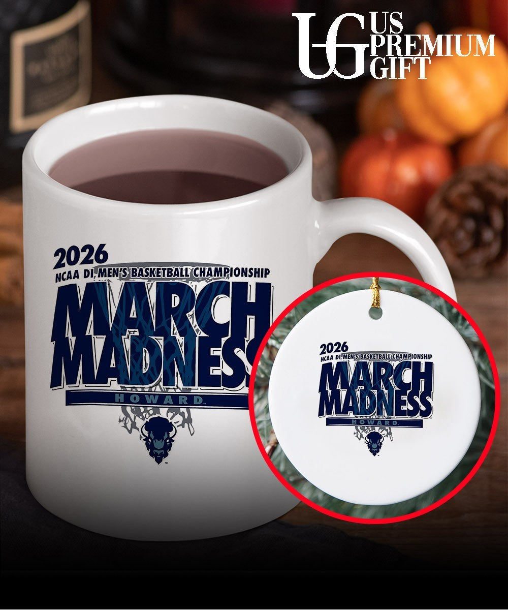 Howard University Bison March Madness NCAA D1 Men’s basketball Championship 2026 shirt
