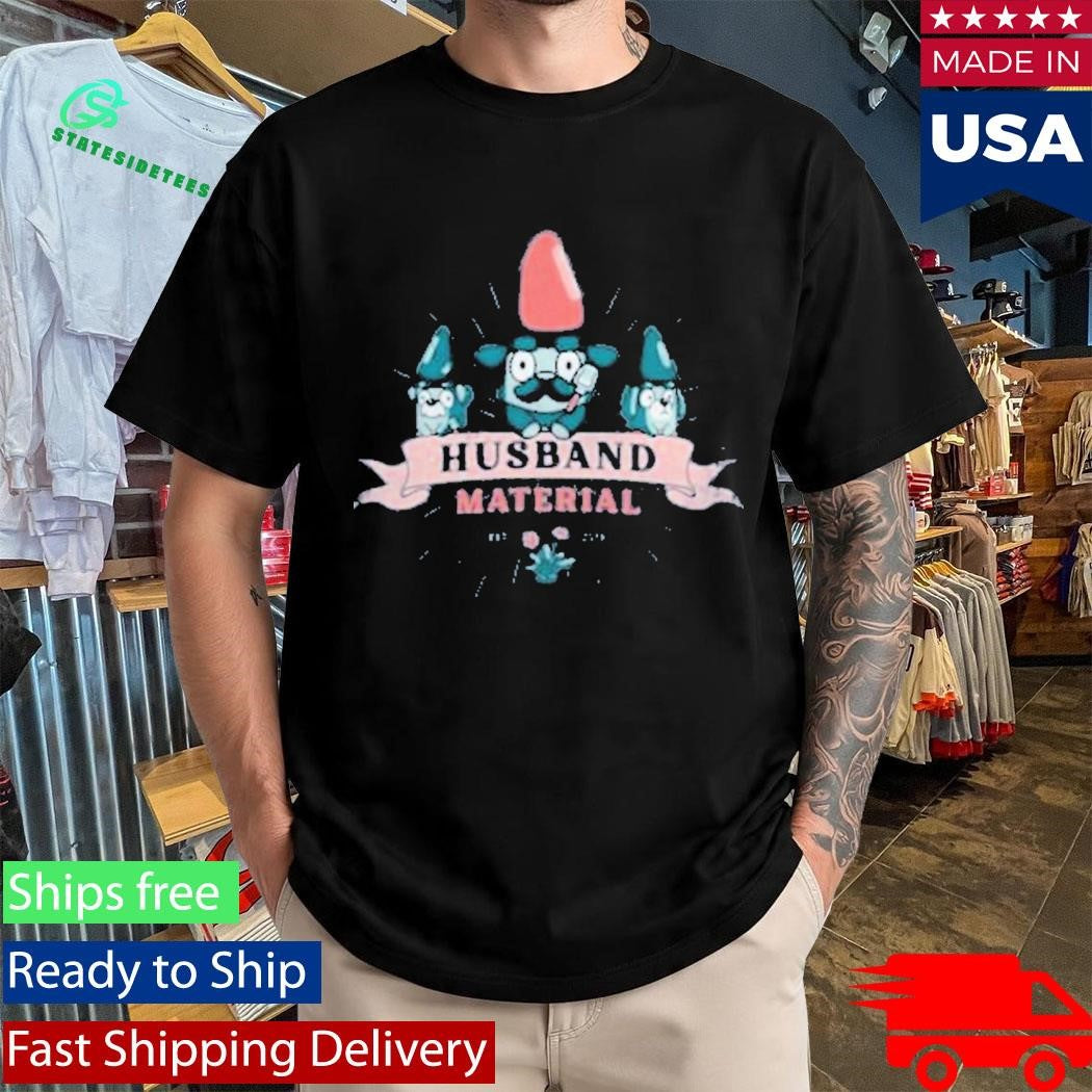 Husband Material Bluey Adults T-Shirt