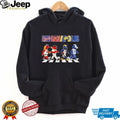 Indianapolis City Sports Mascots Abbey Road Parody T shirt