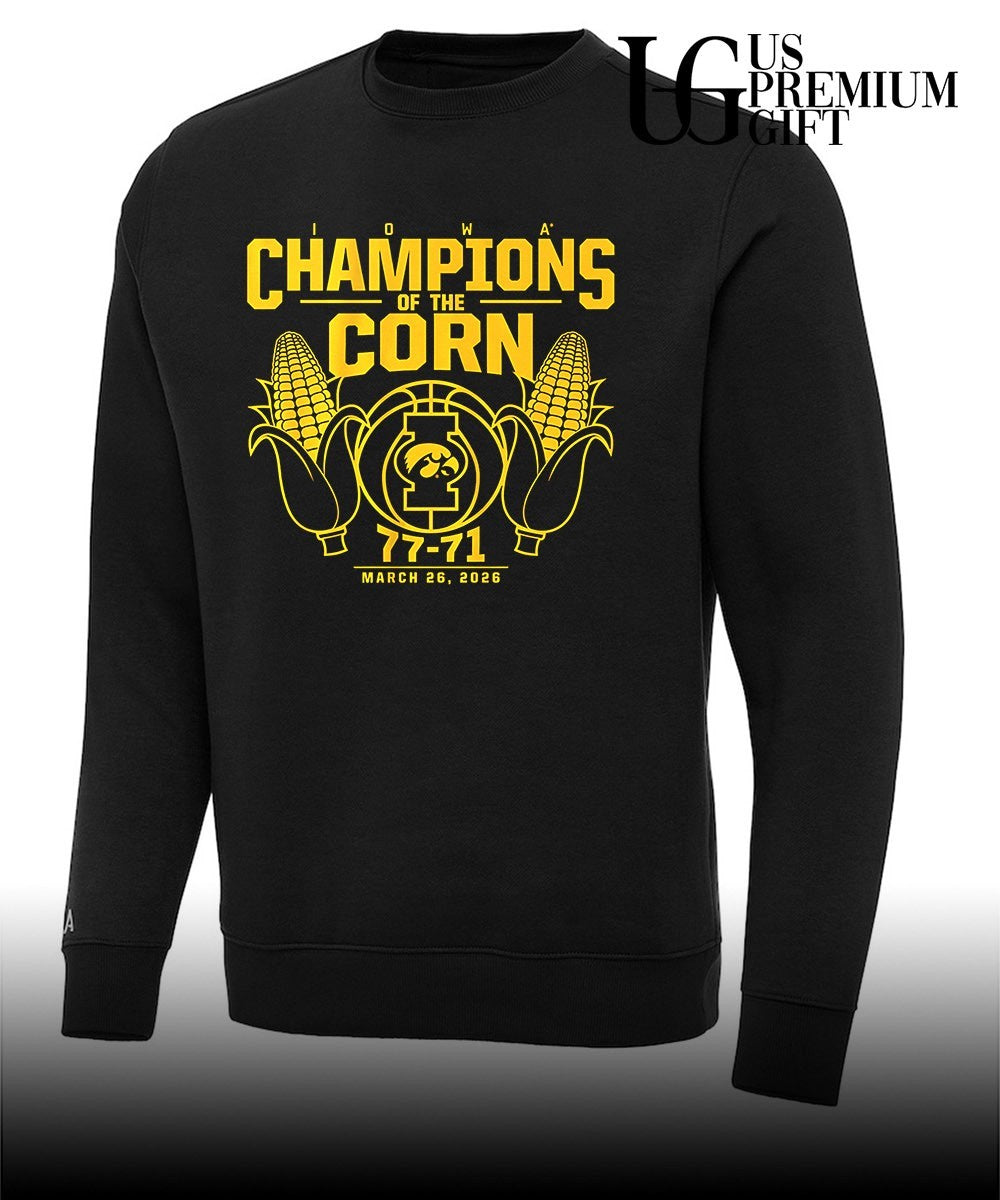 Iowa Hawkeyes Men’s Basketball Champions Of The Corn 2026 shirt