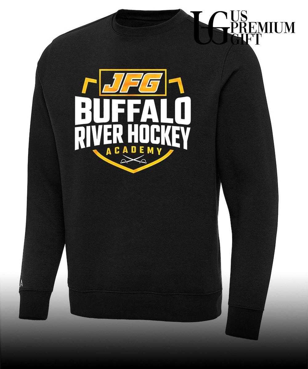 JFG Buffalo River Hockey Academy Buffalo Sabres hockey logo shirt