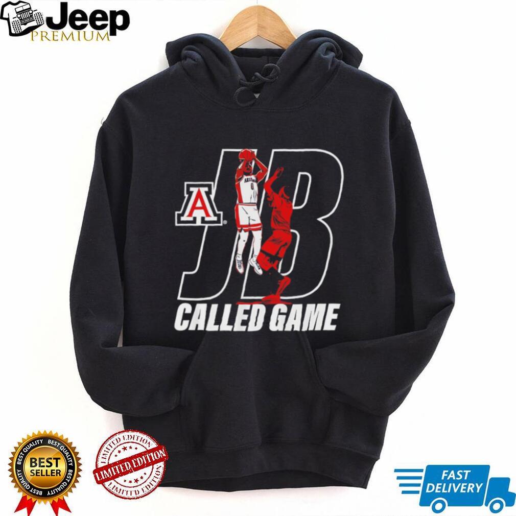 Jaden Bradley JB Called Game Arizona Wildcats Basketball Graphic T Shirt