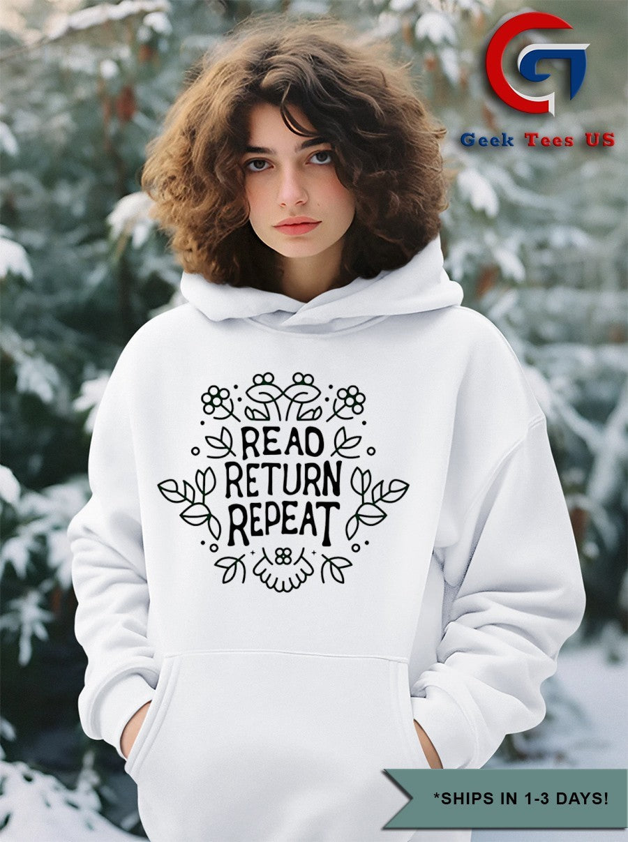 Jaz Sinclair as Marie Moreau wearing Read Return Repeat shirt