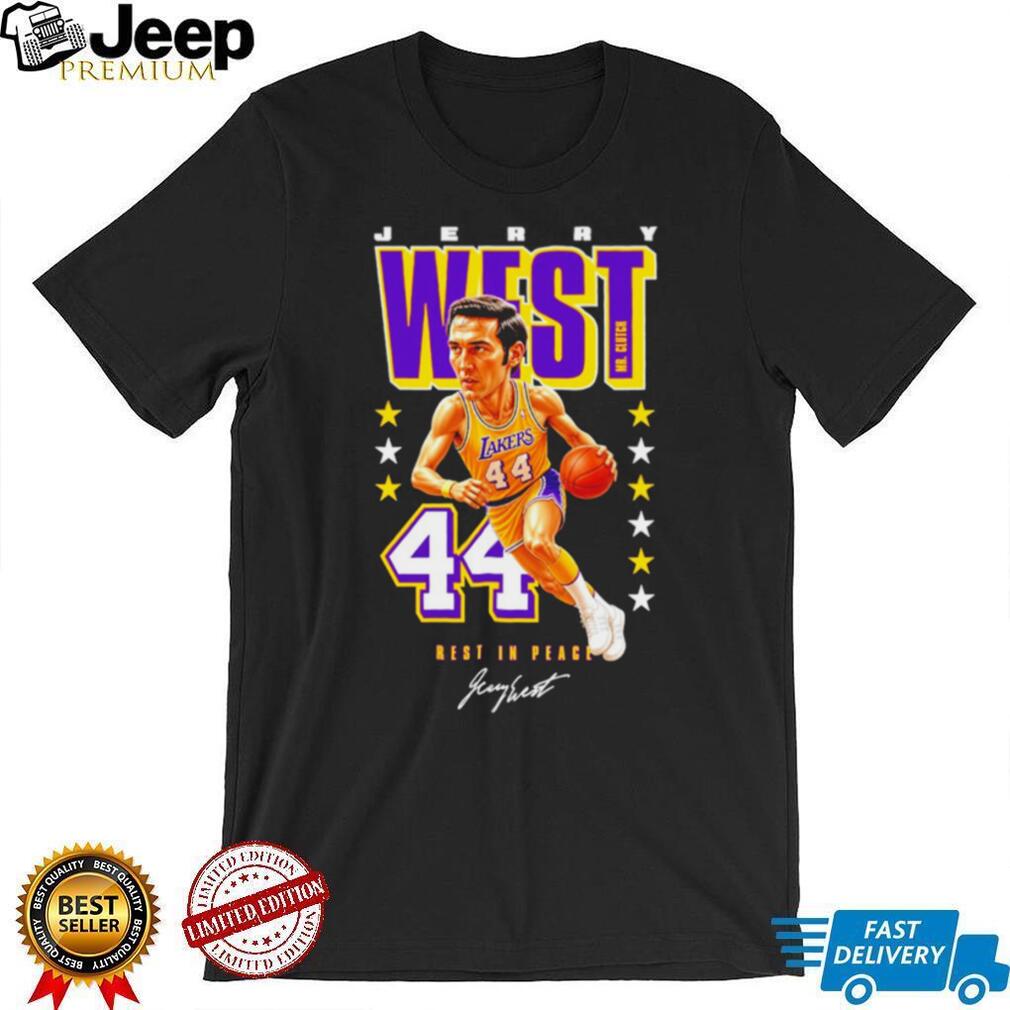 Jerry West Los Angeles Basketball Legend Rest In Peace 2024 Vintage Retro Men Women Fans T Shirt