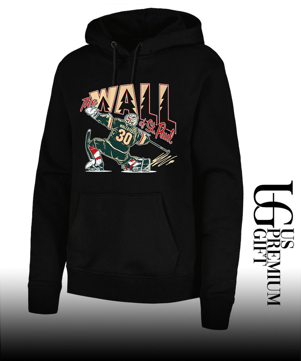 Jesper Wallstedt The Wall Of St. Paul Minnesota Wild Hockey signature shirt