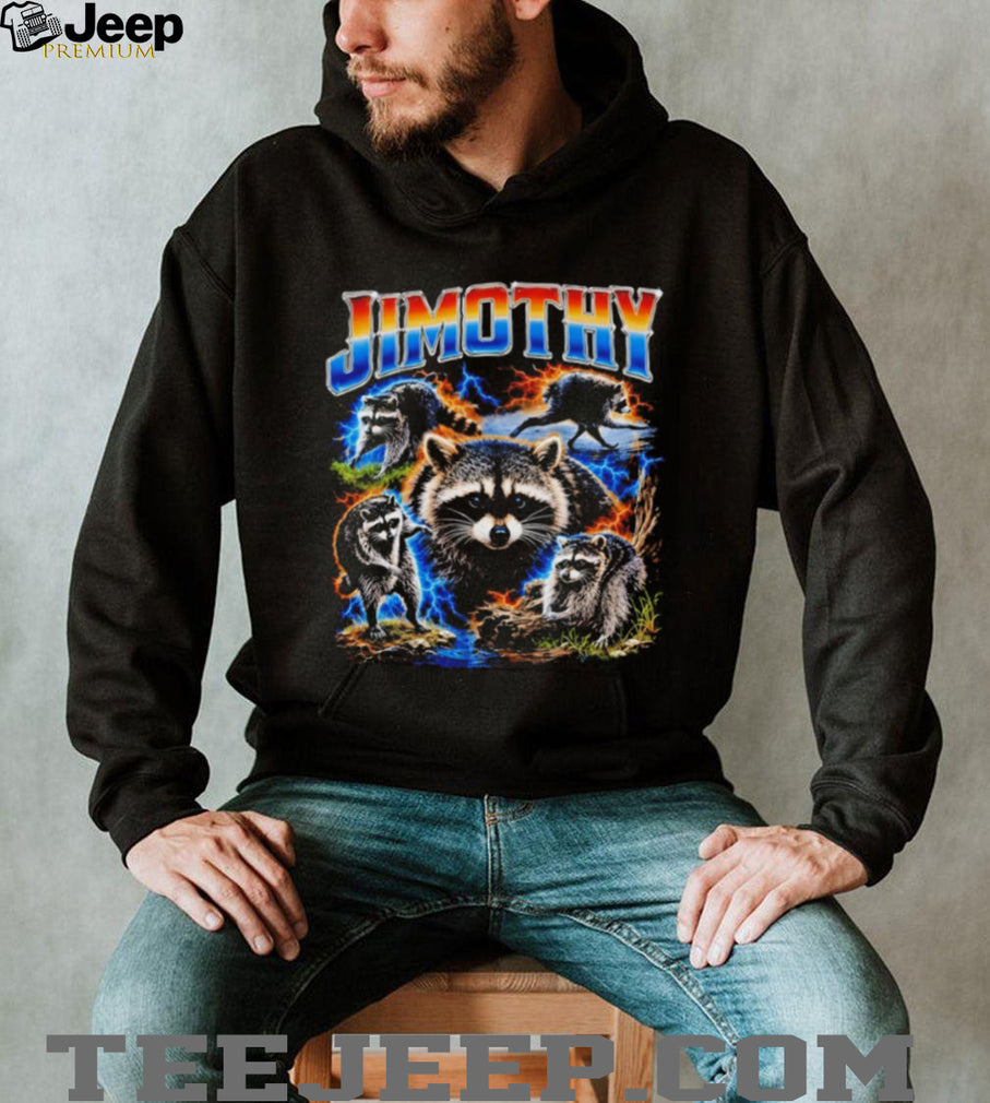 Jimothy Raccoon Seattle Cute Trash Panda graphic shirt