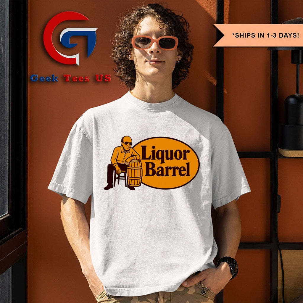 John Dunsworth Cracker Barrel Liquor Barrel shirt