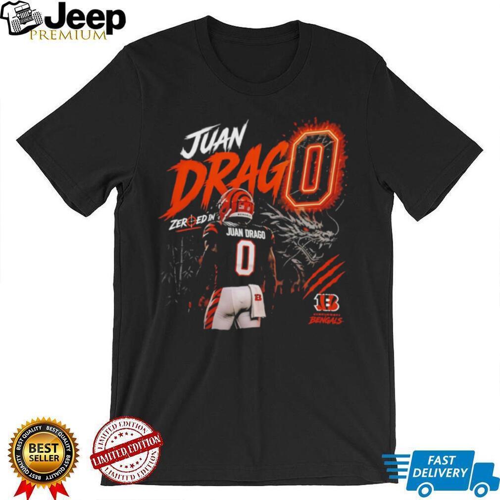 Juan Drago Zeroed In Cincinnati Football Dragon Graphic T Shirt