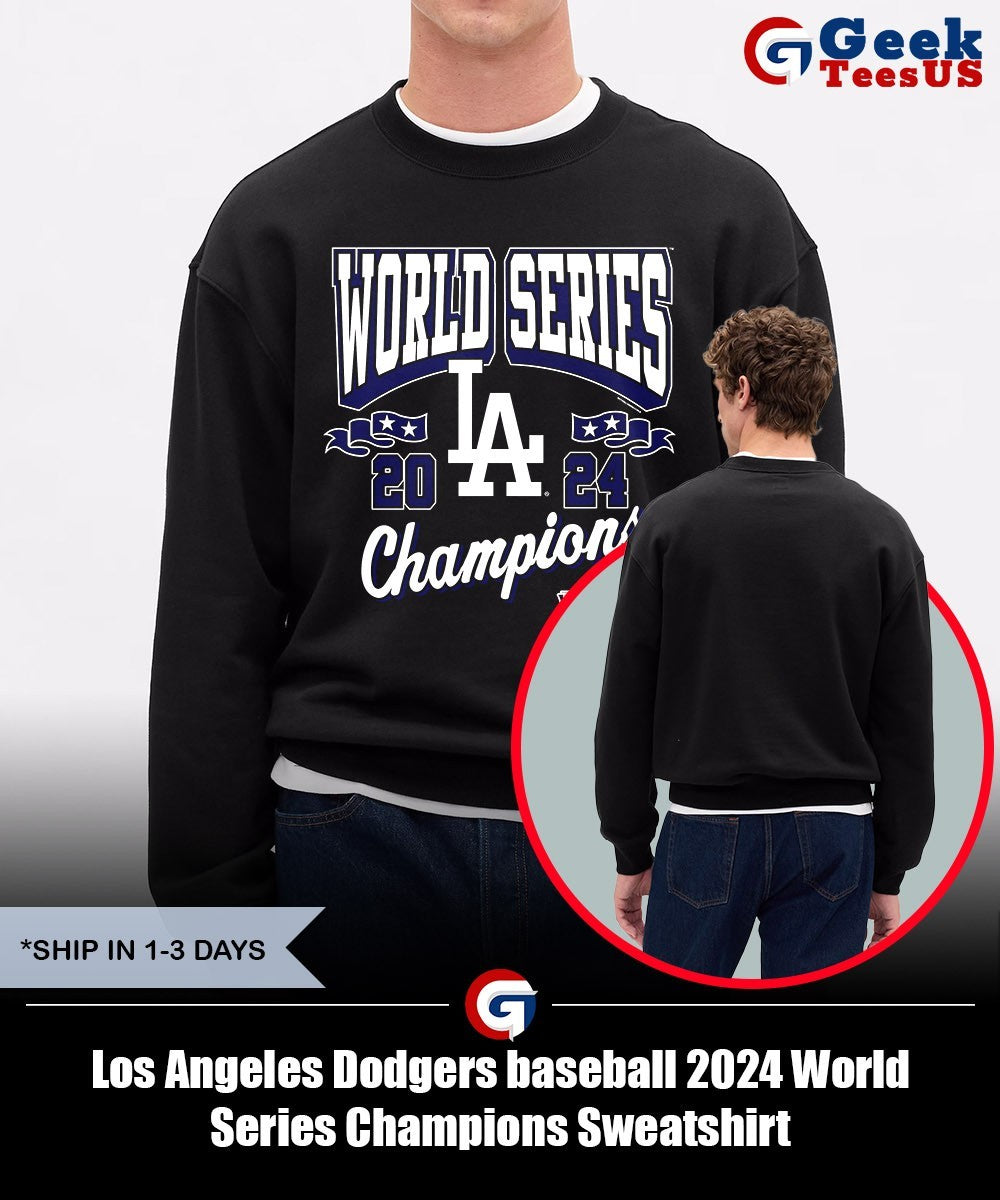 Los Angeles Dodgers baseball 2024 World Series Champions shirt