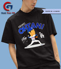 Los Angeles Dodgers baseball Shohei Ohtani player caricature signature shirt