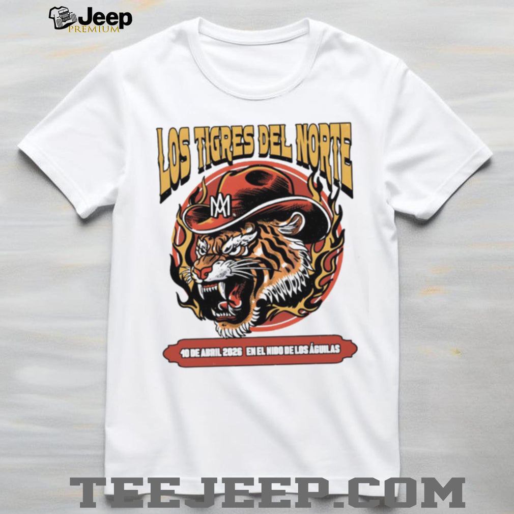 Los Tigres Del Norte 2026 Concert Tour Tiger Graphic T Shirt