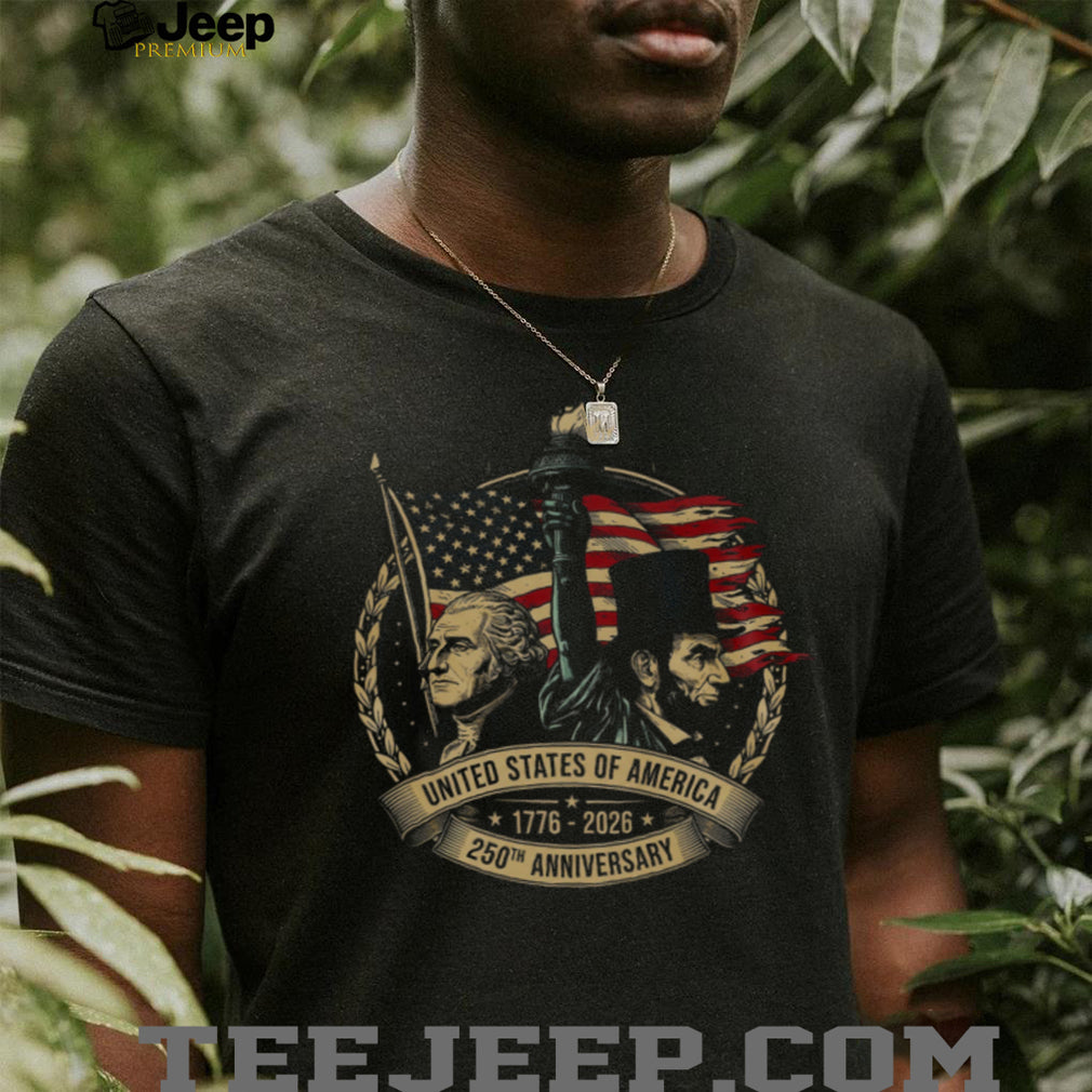 American Semiquincentennial Washington and Lincoln Heritage Tee