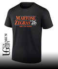 Martone Zegras and Trevor Zegras ’26 Ignite The Orange Philadelphia Flyers hockey shirt