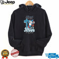 Miami Marlins Billy The Marlin Mascot Cross Heartbeat Jesus In My Heart T Shirt