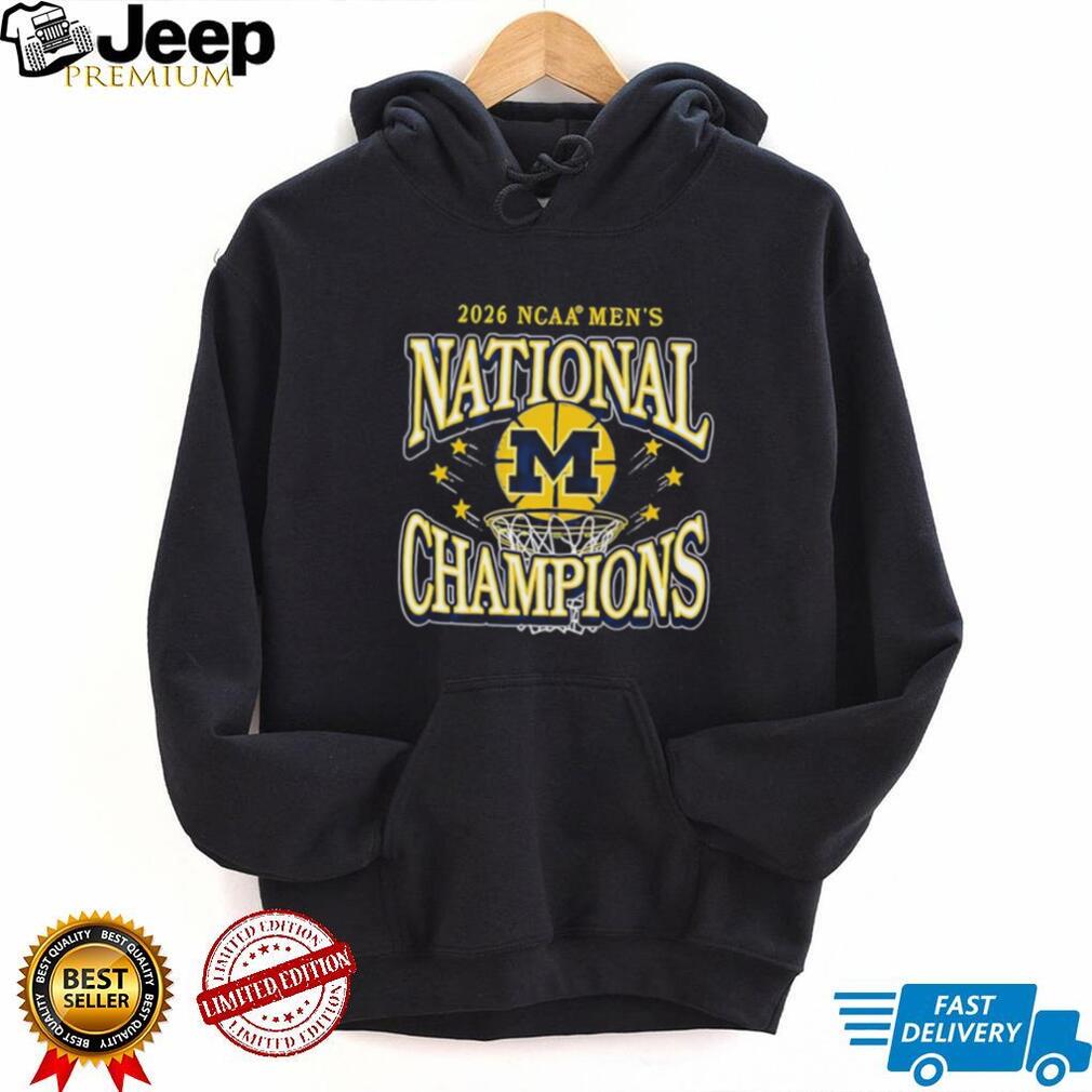 Michigan NCAA Men’s National Champions 2026 Basketball T Shirt