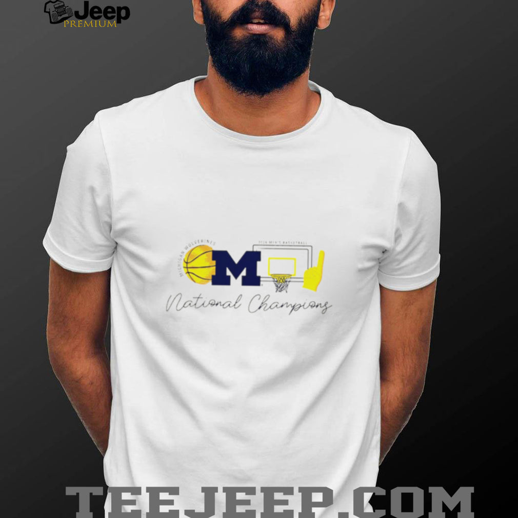 Michigan Wolverines 2026 Men’s Basketball National Champions Minimalist T Shirt