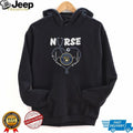Milwaukee Brewers Baseball Nurse Heart Stethoscope Medical Worker Navy Yellow T Shirt