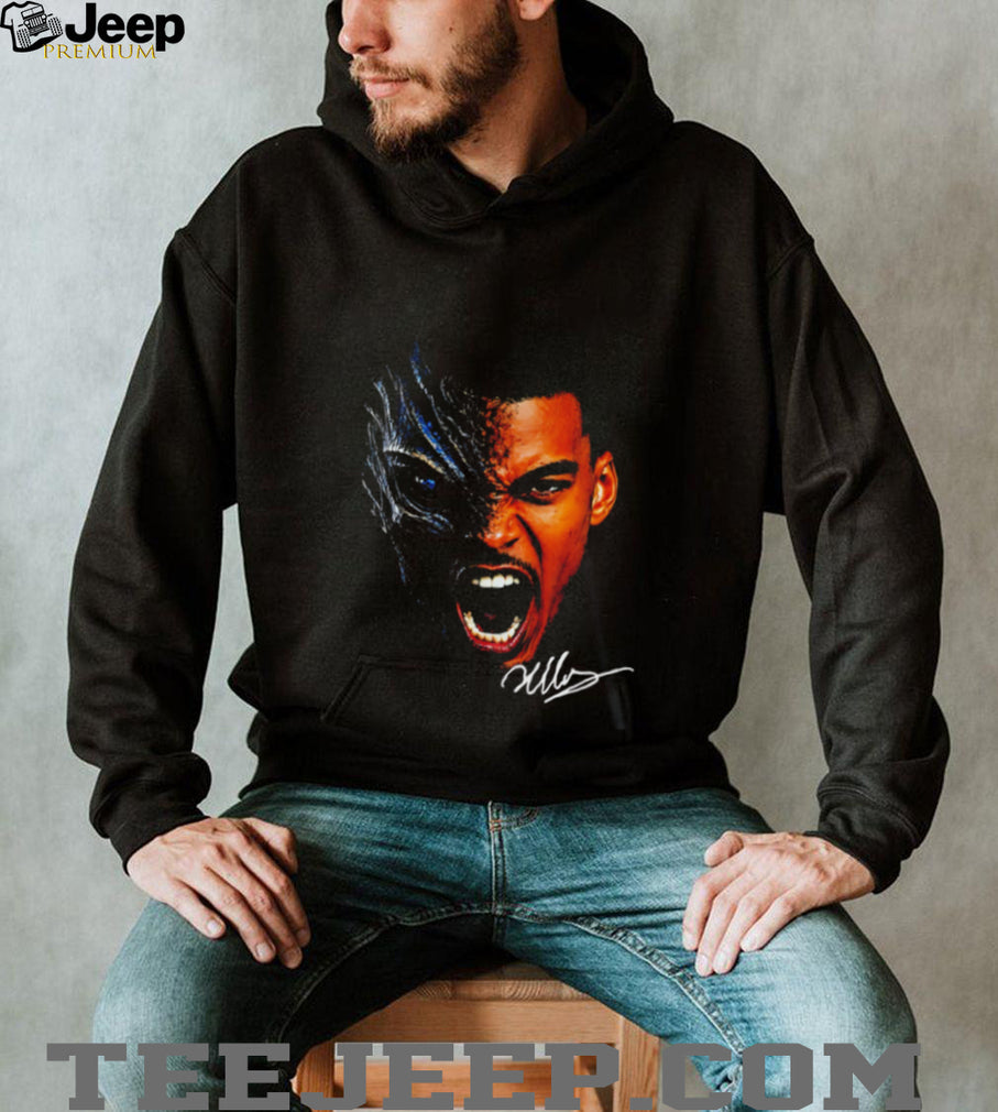 Minnesota Timberwolves Anthony Edwards featuring Venom graphic shirt