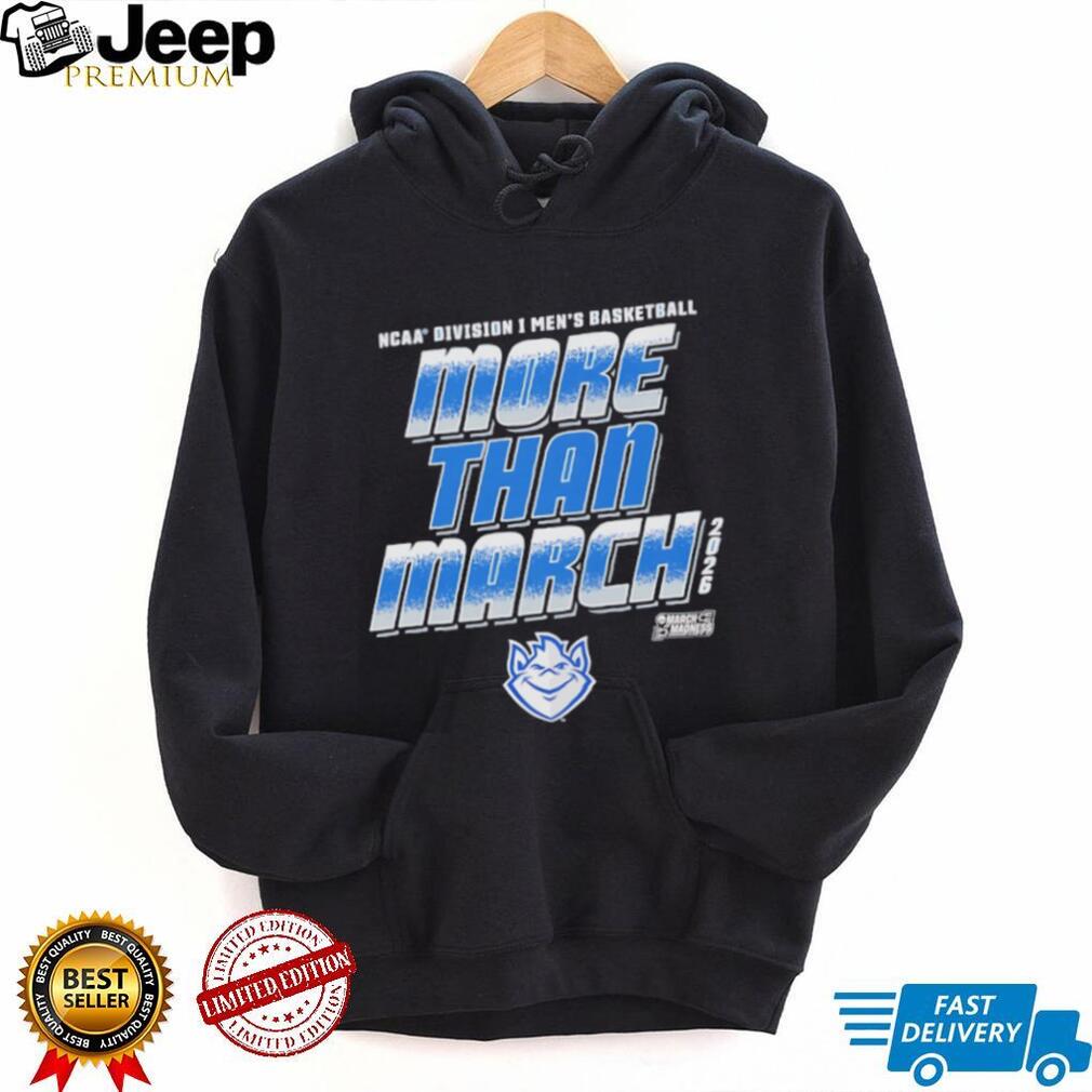 NCAA March Madness 2024 “More Than March” Basketball Black T Shirt