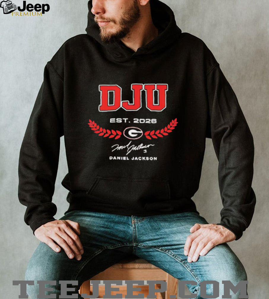 DJU Daniel Jackson Georgia Baseball signature shirt