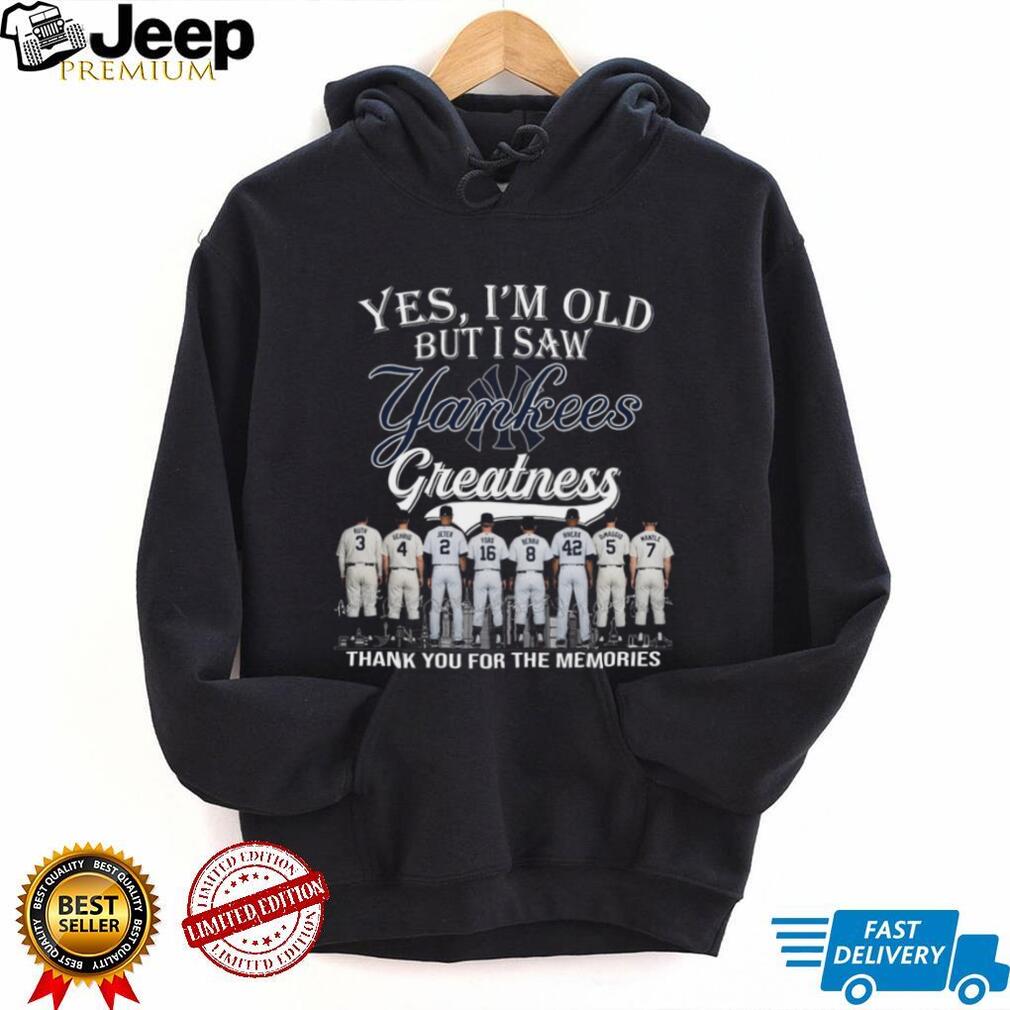 New York Yankees Baseball Legends All Time Greats Vintage Retro Style Men Fans Commemorative Shirt