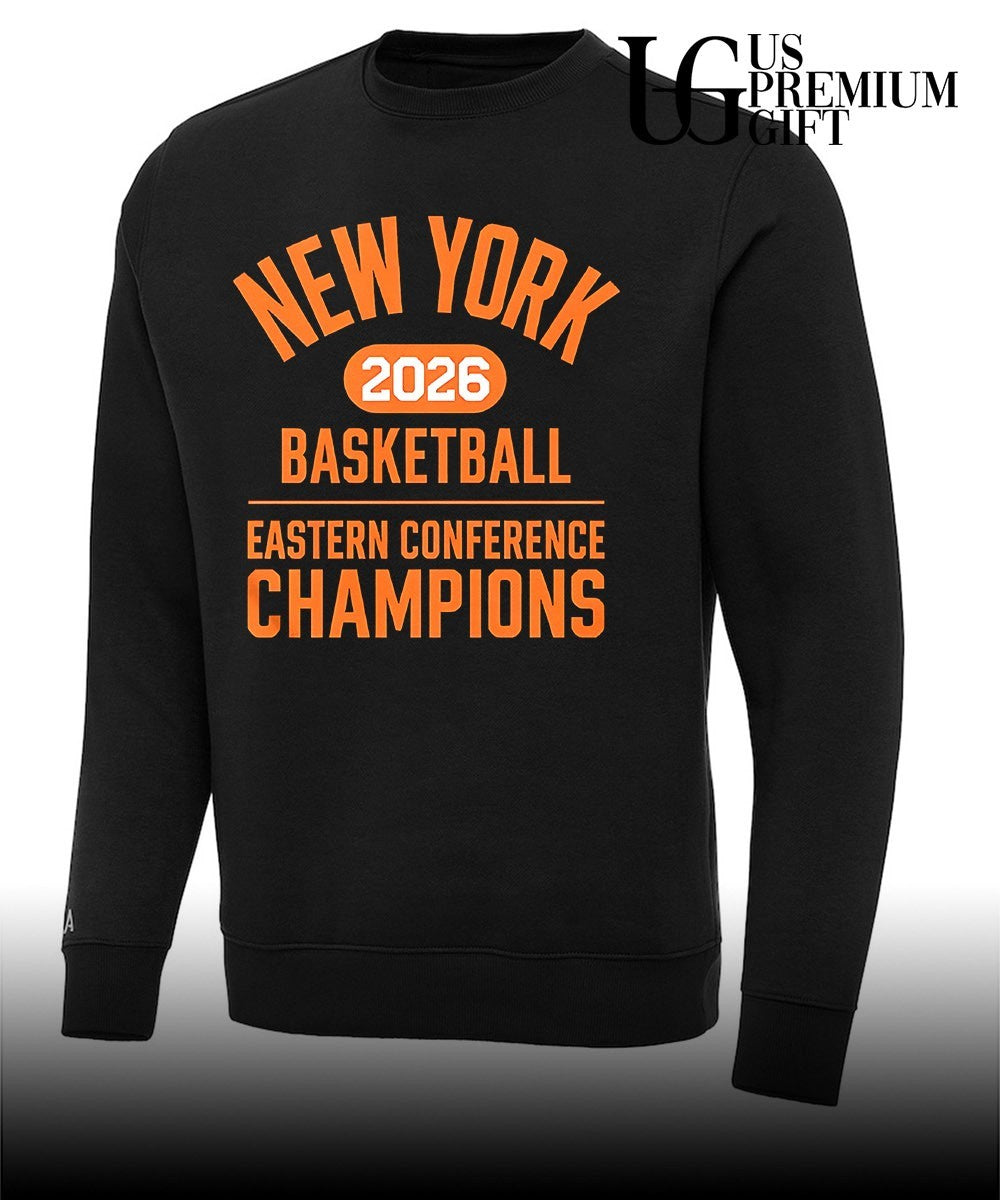 New York basketball 2026 Eastern Conference Champions graphic shirt