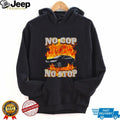 No cop no stop car on fire illustration shirt