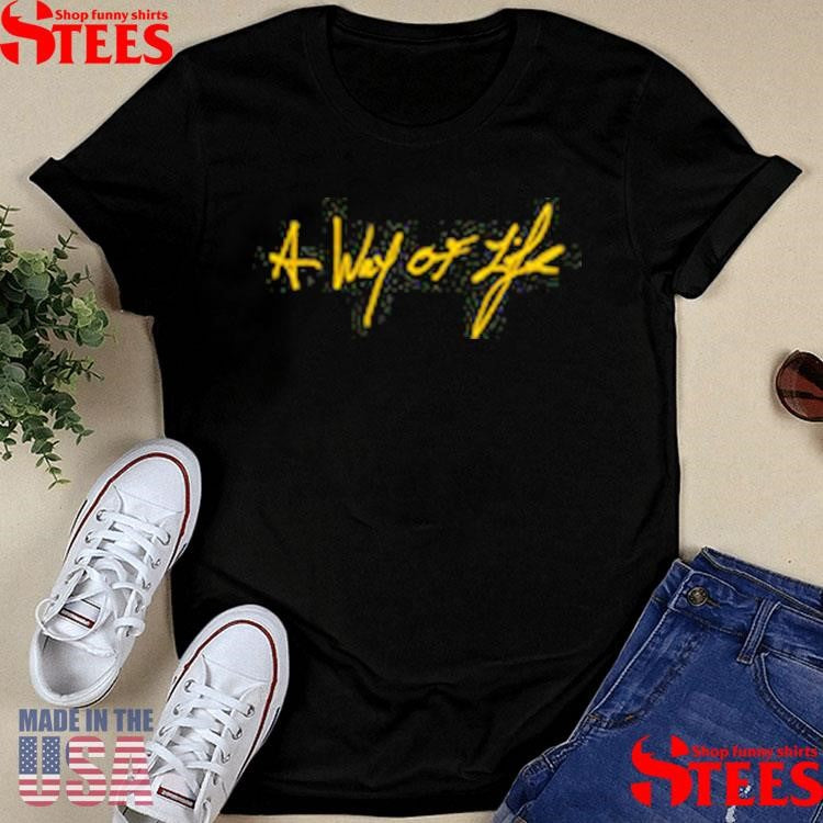 A Way of Life Script Youth Performance Shirts