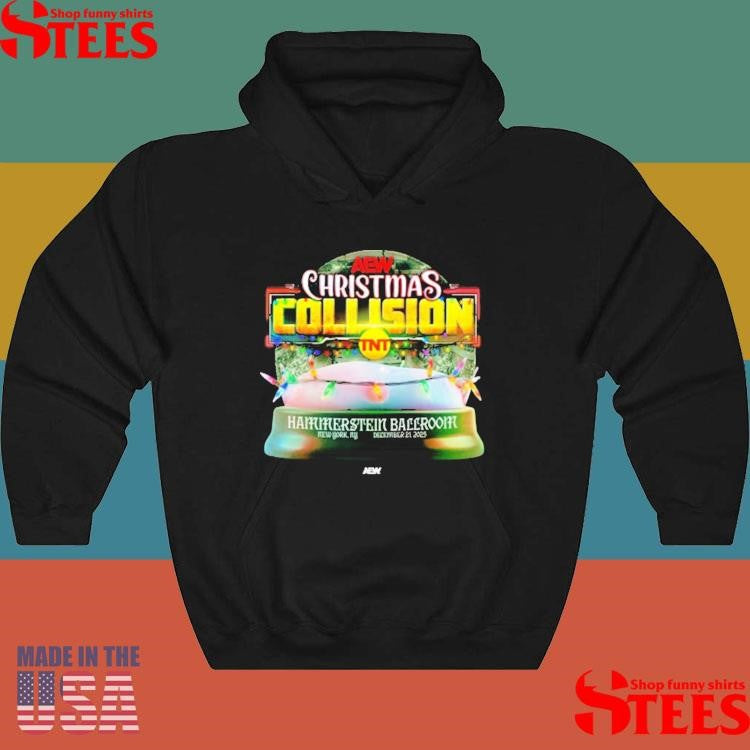 All Elite Wrestling Aew Christmas Collision 2025 T-shirt