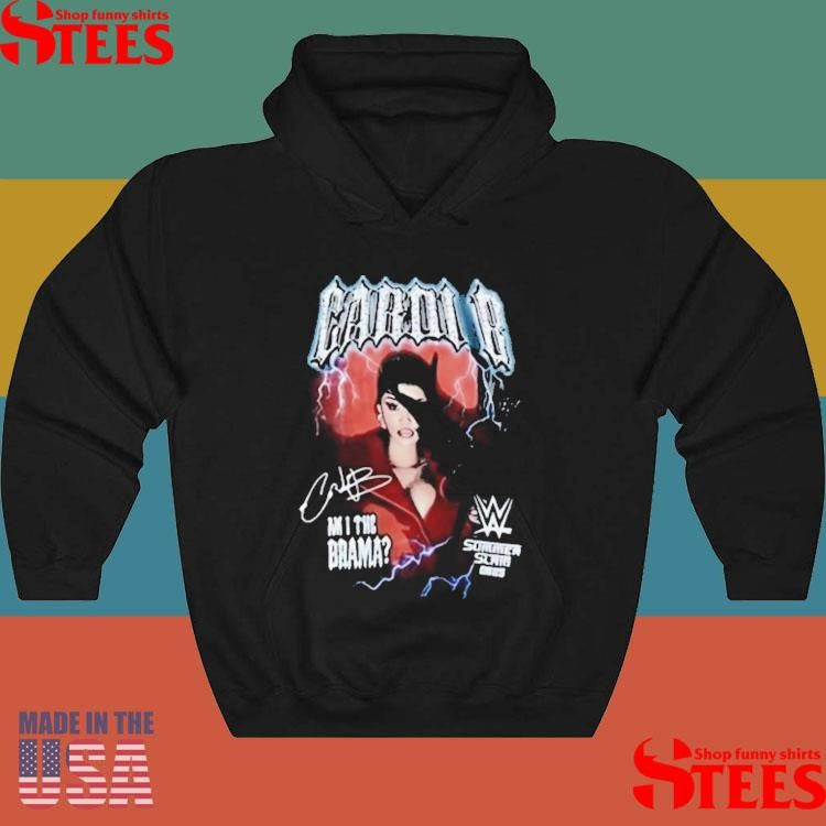 Cardi B Summerslam 2025 Chrome Lightning T-Shirts