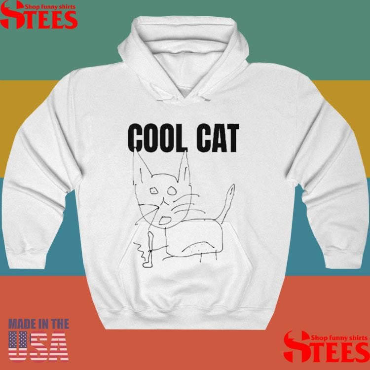 Cool Cat And Skateboard T-shirts