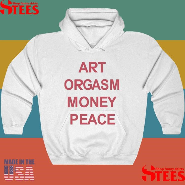 Diva Delight Art Orgasm Money Peace Shirts