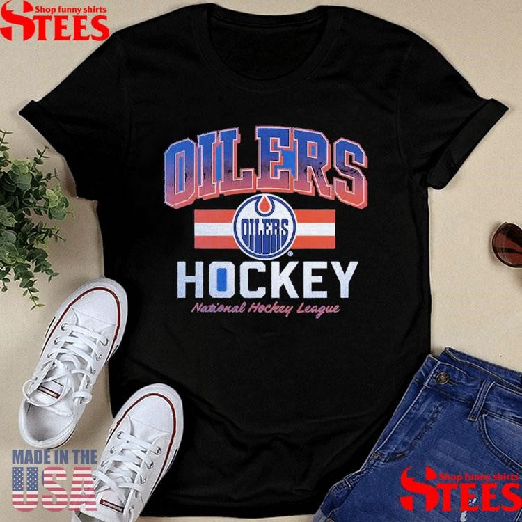 Edmonton Oilers Retro Stripe Shirts
