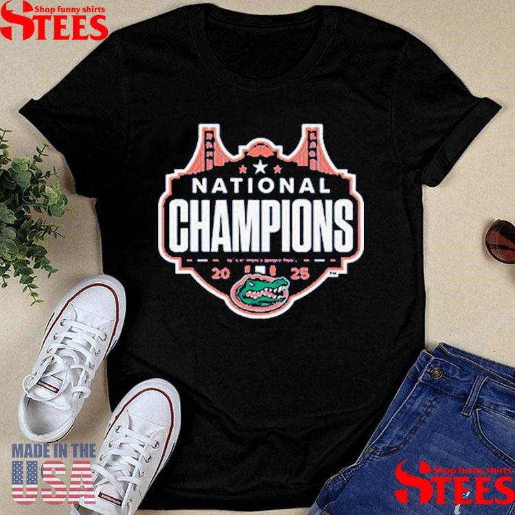 Florida Basketball 2025 Ncaa Champions Logo Shirts