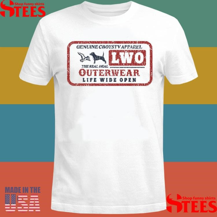 Genuine Cboystv Apparel Lwo The Real Deal Outerwear Life Wide Open Shirts
