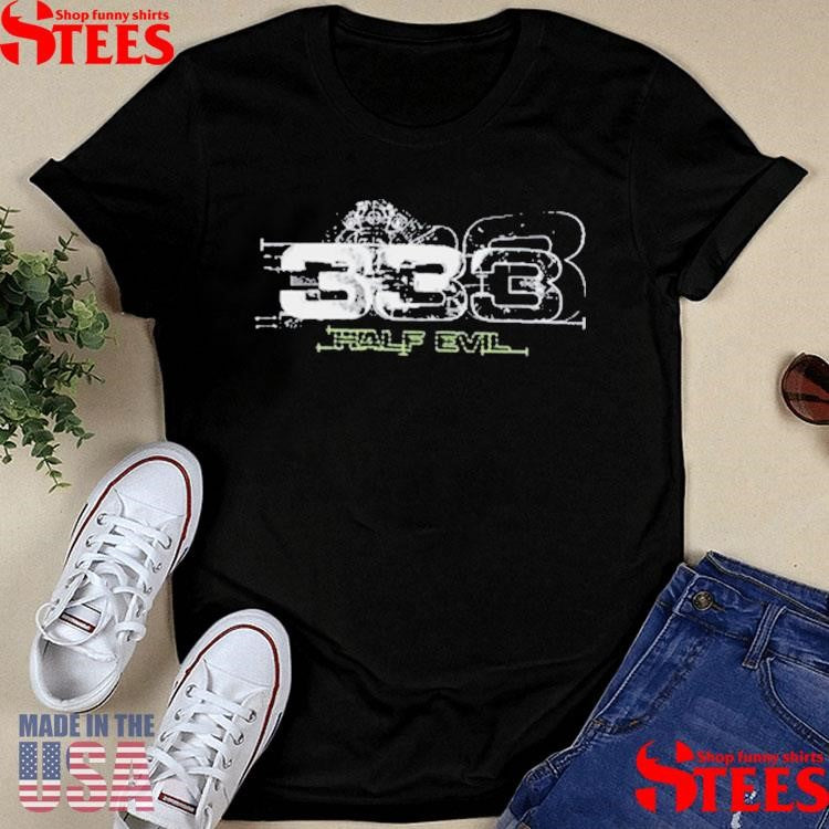 Half Evil 333 Blueprint T-shirt