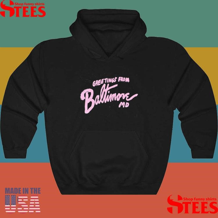 John Waters Greetings From Baltimore Shirts