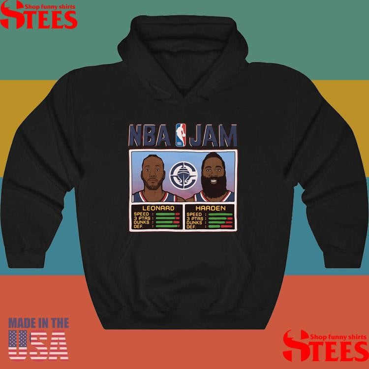 Kawhi Leonard And James Harden NBA Jam Los Angeles Clippers Shirts