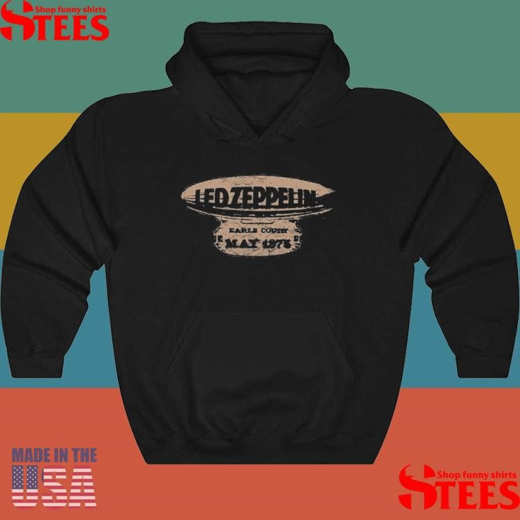 Led Zeppelin Earls Court 75 Blimp T-shirts