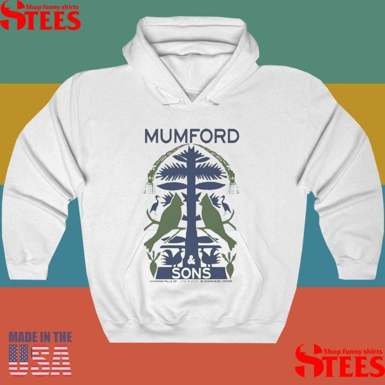 Mumford & Sons June 18 2025 Cuyahoga Falls, Oh T-shirt
