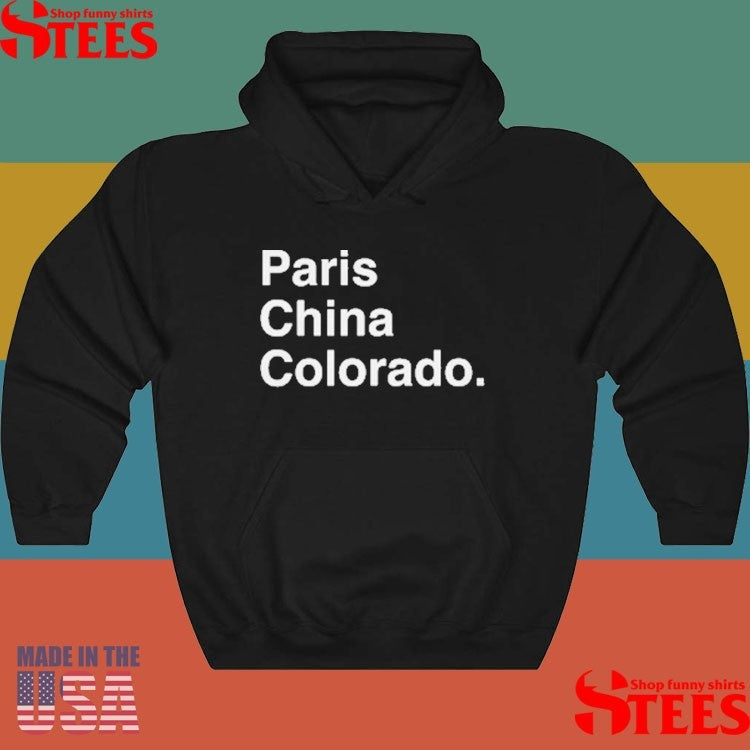 Onerepublic Paris, China, Colorado Shirts