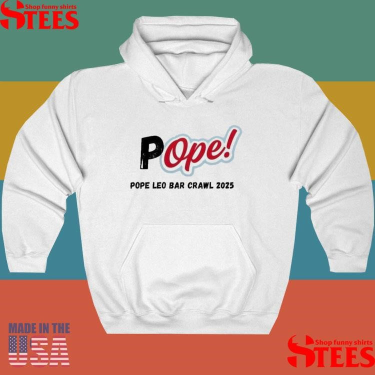 Pope Leo Bar Crawl 2025 Shirts