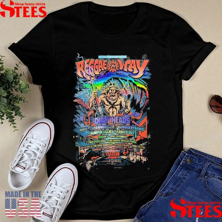 Reggae On The Way July 12, 2025 Festival Tacoma, Washington Dc T-shirt