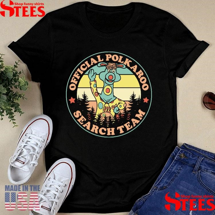 TVO Polkaroo Search Team Official Polkaroo T-shirt